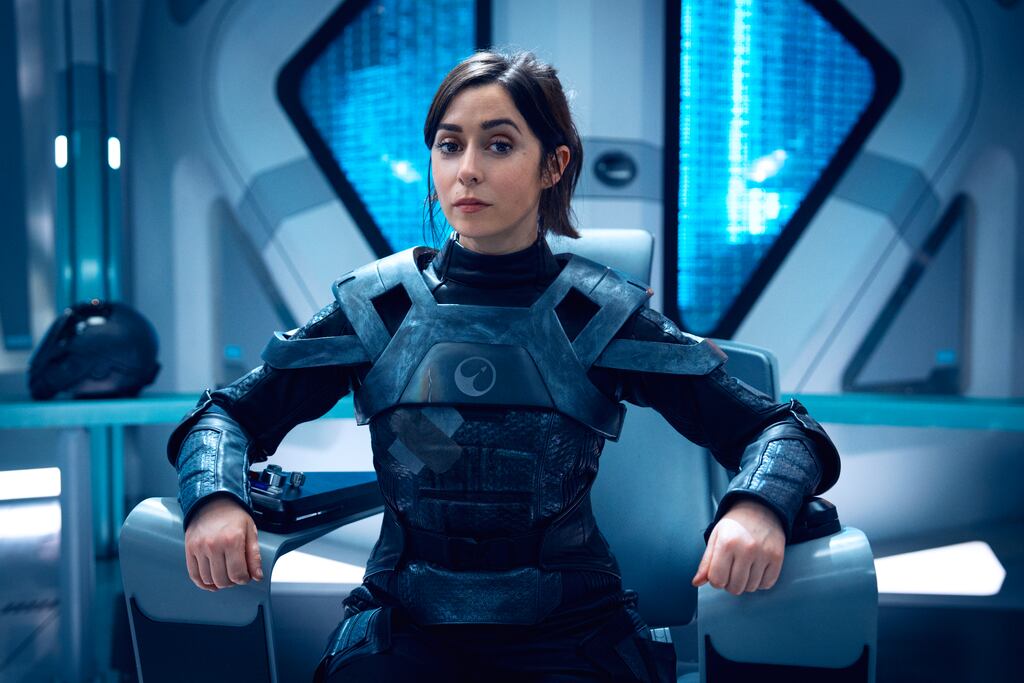 Black Mirror: Cristin Milioti in USS Callister. Photograph: Nick Wall/Netflix