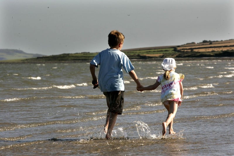 Expert advice: a good example of simplicity, composition, timing and lighting at Skerries Beach, in north Co Dublin. Photograph: Dara Mac Dónaill