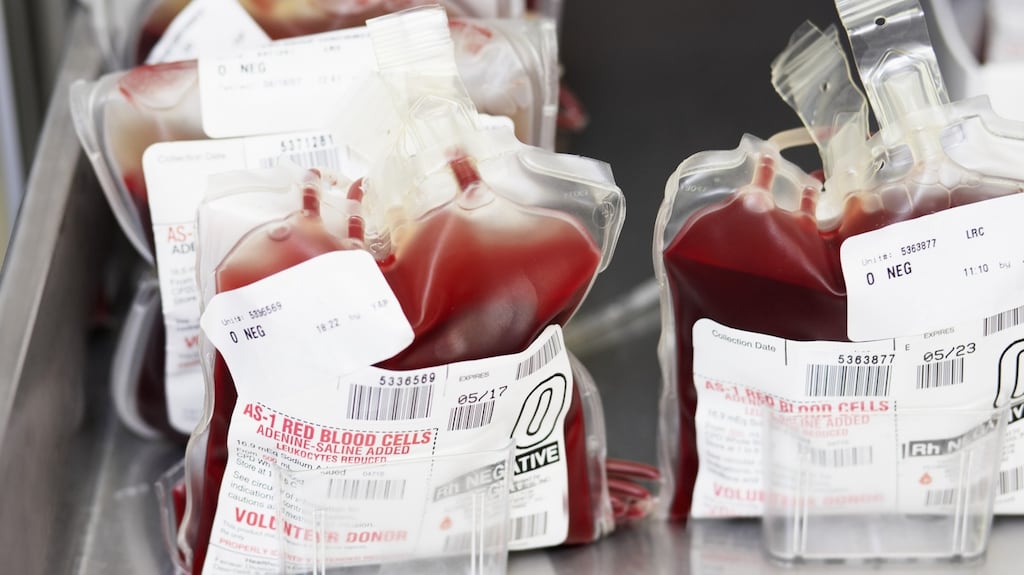 Hundreds of women who donated blood in the past 18 months may have been anaemic or become so after the device missed women with an iron deficiency. Photograph: Getty Images