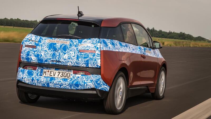 The range of the i3 is between 130km and 160km on a full charge in the Comfort mode and a claimed 300km in the EcoPro+ mode.