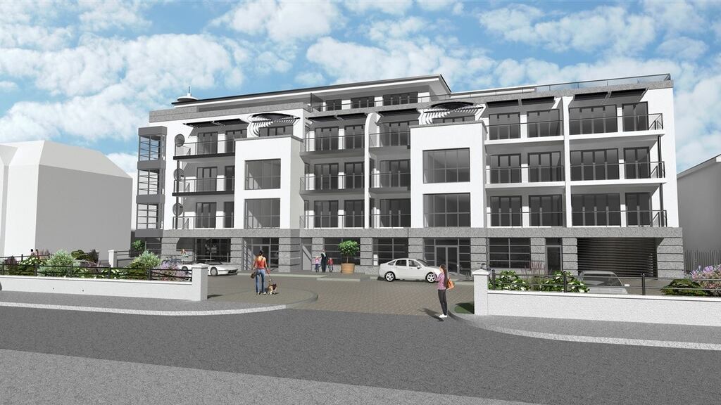 Strand View, a mid promenade scheme of 39 A3-rated apartments on the site of the former Cois Farraige Hotel launched quietly in July 2020.