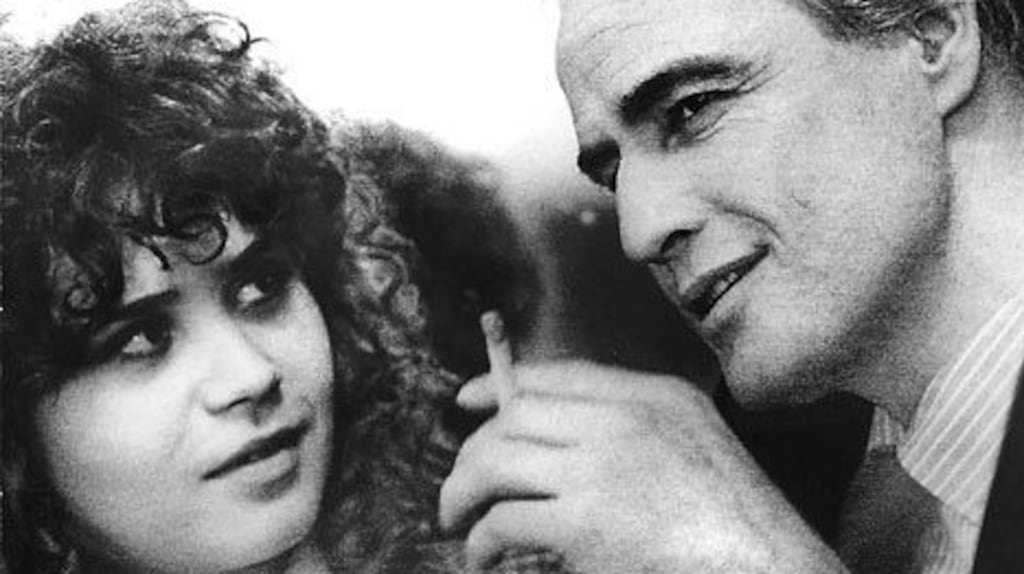 ‘Marlon said: ‘Don’t worry, it’s just a movie,’ but I was crying real tears.’ Maria Schneider and Marlon Brando in Last Tango in Paris