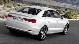 Audi shows off its new A3 saloon