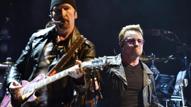 The band has just kicked off the European leg of their world tour and will be playing a string of dates at The O2 in London and dates in Glasgow, before finishing up in Paris in November. Photograph: Alessandro Di Marco/EPA