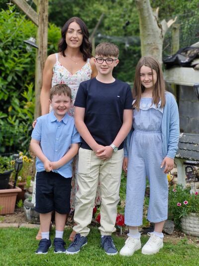 Laura Campbell is a mother of three.