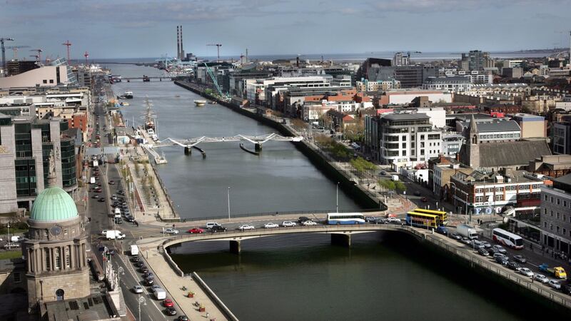 The council said that due to its “scale, bulk and height” the tower would “seriously detract” from the setting and character of the Custom House “one of the city’s most important architectural set pieces”. Photograph by Matt Kavanagh