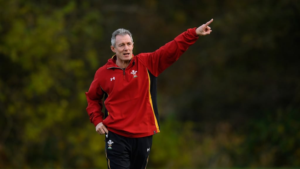 Wales caoch Robert Howley: Wales will lose little physically in defence but they will have a midfielder with a softer touch in attack. Photograph: Getty Images