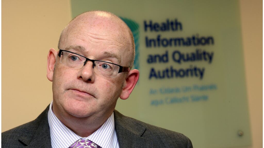 Phelim Quinn, chief executive of the Health Information and Quality Authority. Photograph: Brenda Fitzsimons
