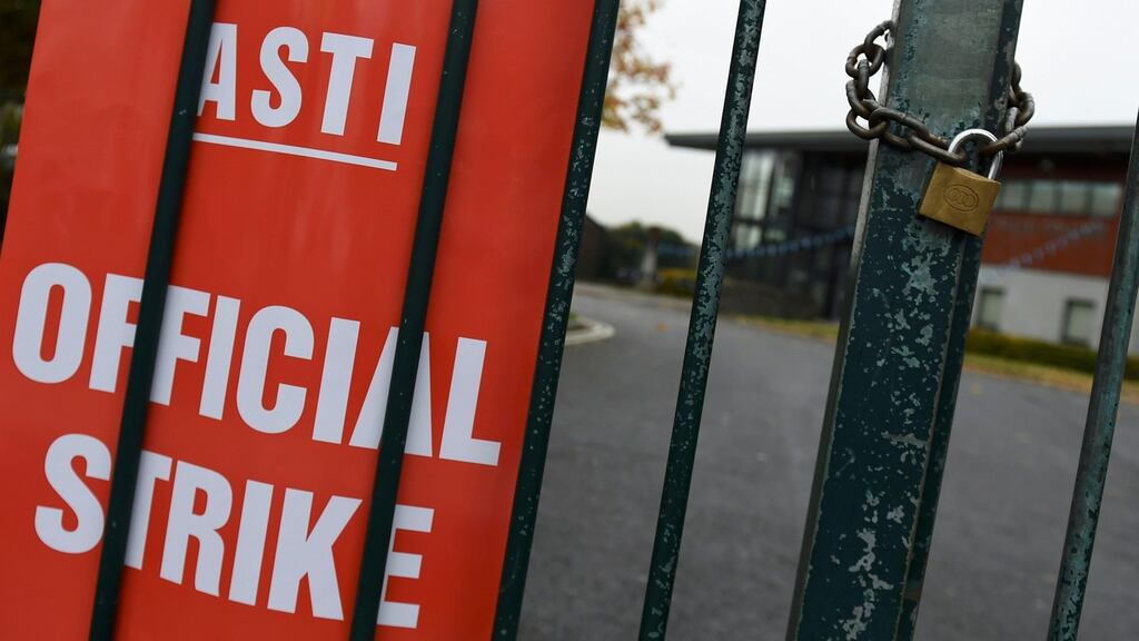 ASTI said it wanted the timing of incremental pay increases returned to the original dates that applied prior to the dispute. Photograph: Clodagh Kilcoyne/Reuters