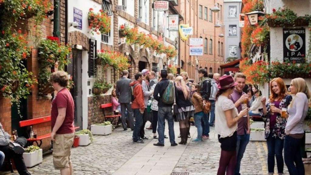 Belfast’s Cathedral Quarter.