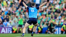 Brian Fenton leads the celebrations, just as he dominated the match, as Dublin reaffirm their greatness