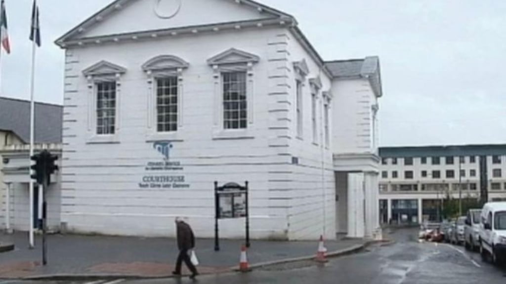 Luke Kelly appeared before Letterkenny Circuit Court charged with assault causing harm and criminal damage.