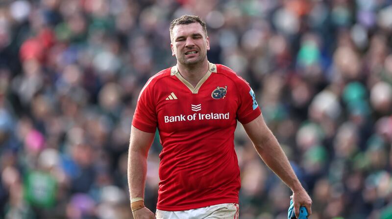 Munster’s Tadhg Beirne: he expects O’Gara to have La Rochelle in full-on Champions Cup mode.
Photograph: James Crombie/Inpho
