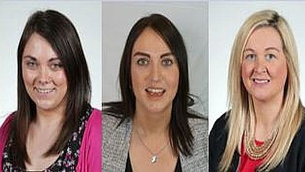 Sinn Féin MLAs Jemma Dolan, Emma Sheerin and Sinéad Ennis all tweeted separate apologies on Wednesday afternoon.