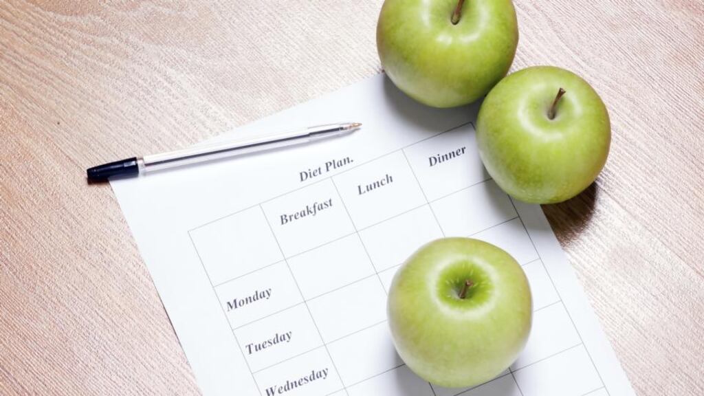 Plan your meals: committing your plan to paper makes it much more likely to be realised. Photograph: Thinkstock Images
