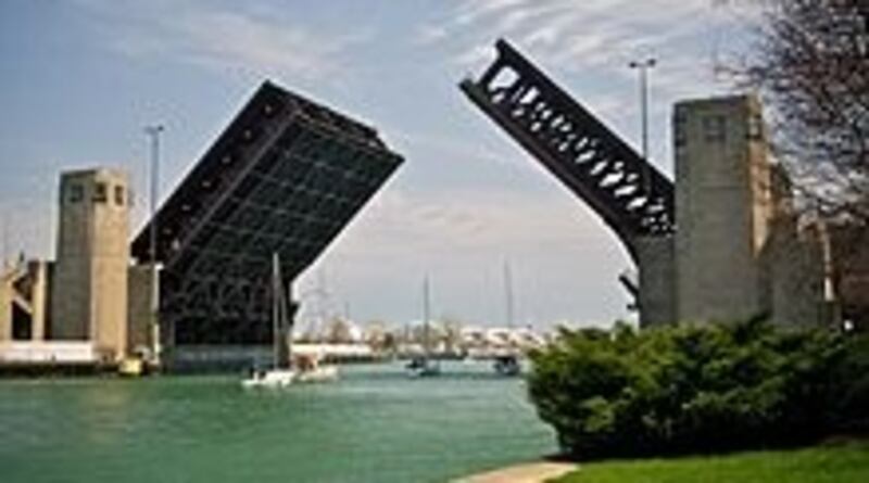 Outer Drive Bridge in Chicago