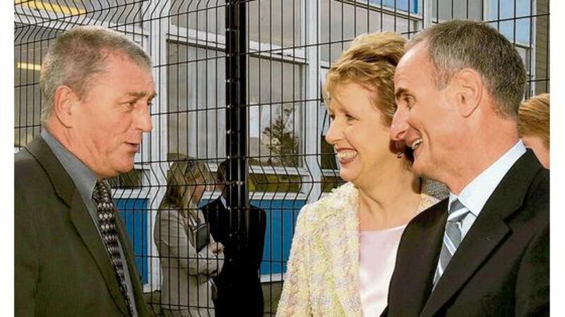 Mary McAleese and her husband, Martin, struck up unlikely but an important friendship with UDA leader Jackie McDonald. Photograph: Bryan O'Brien