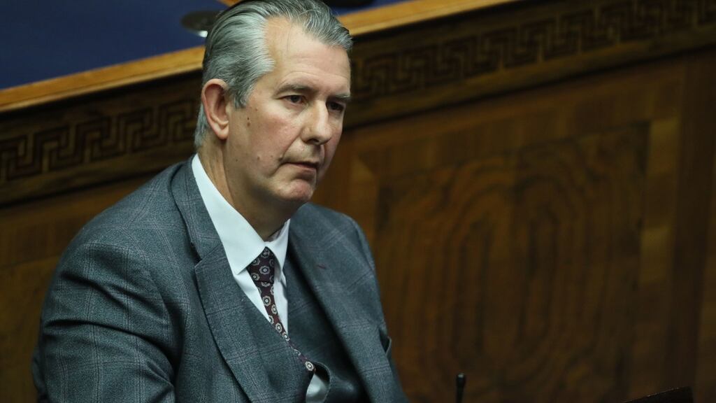 Former DUP leader Edwin Poots. Photograph: Brian Lawless/PA Wire