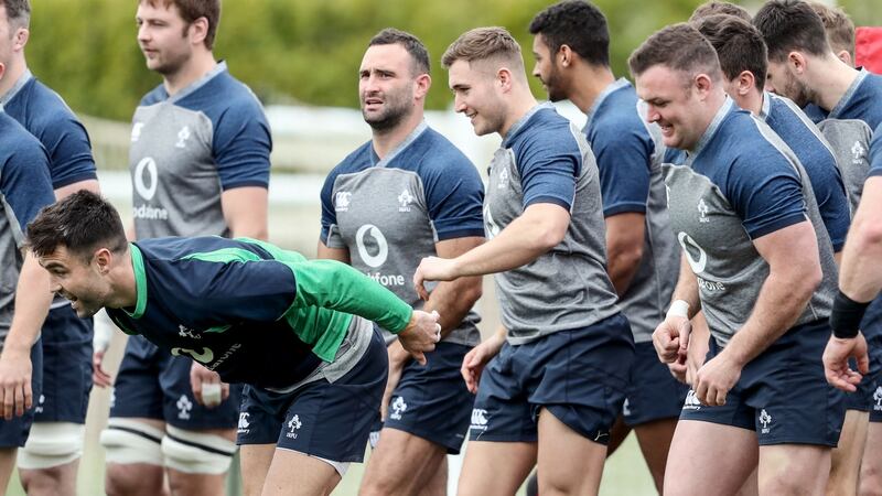 Conor Murray continues his halfback partnership with Johnny Sexton. Photograph: Dan Sheridan/Inpho