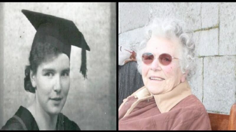 NUI Galway’s oldest graduate 101 . . . and still not out