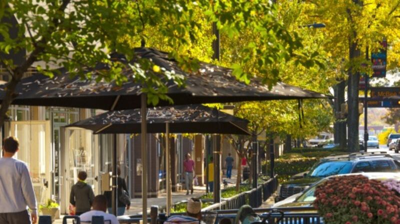 downtown Greenville, SC