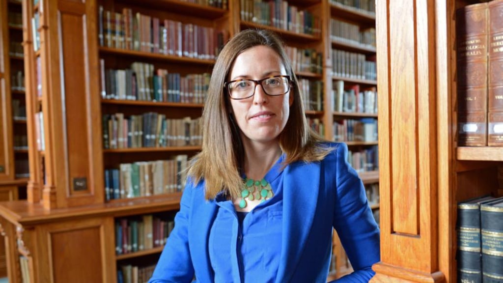 Rebecca Purcell: what was most needed from the Budget was that it build on the positivity she says people are begining to feel around Tipperary. Photograph: Eric Luke