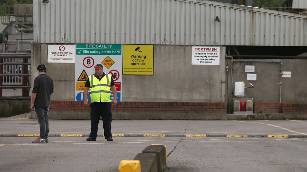 The Kildare Chilling Company Meat Plant on the outskirts of Kildare Town, where there has been a significant outbreak of Covid-19 among employees. Photograph: Laura Hutton/The Irish Times