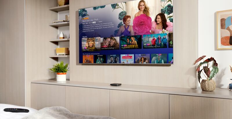 Sky Stream: no dish is needed, and you can put the boxes anywhere you like in your home