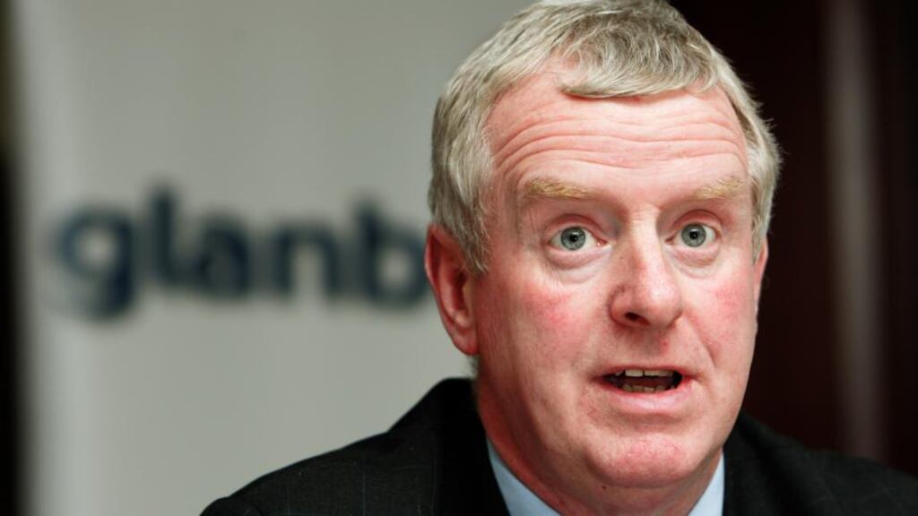 Group managing director of Glanbia John Moloney expects to remain active in business through roles such as non-executive director at Greencore and DCC. Photograph: Frank Miller