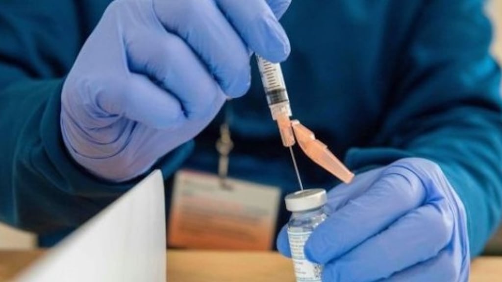 ‘Early data shows that the first dose of the two-dose Pfizer and Moderna mRNA vaccines is highly effective.’