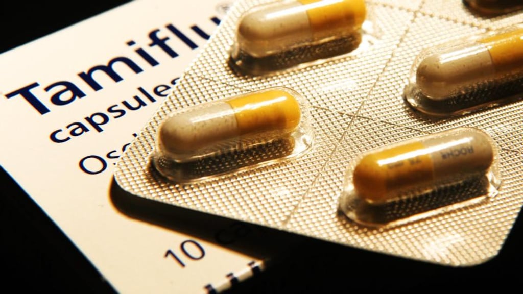 File photo  of Tamiflu medication. Photograph: Rui Vieira/PA Wire