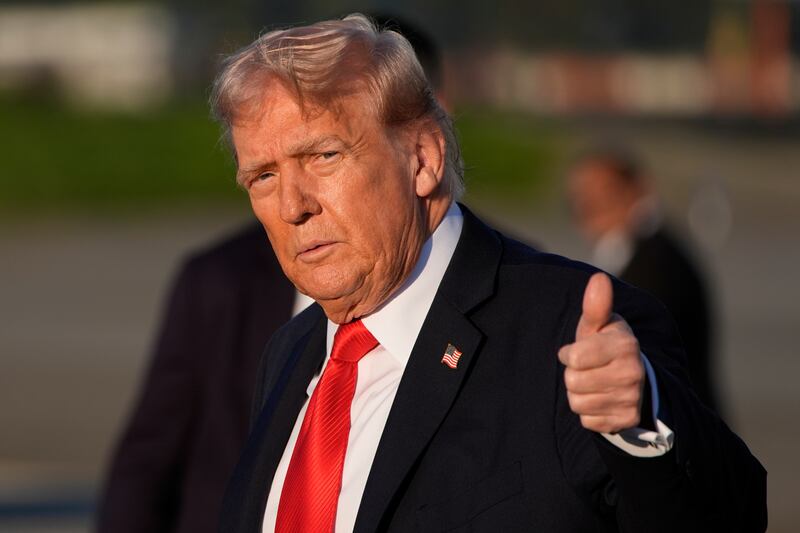 US president Donald Trump. Photograph: Alex Brandon/AP