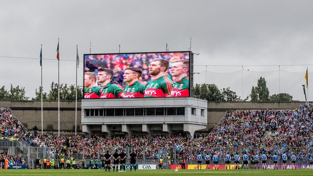 It’s 65 years since Mayo last lifted Sam Maguire, 62 since the Bulldogs last picked up the AFL Premiership Cup. Photograph: James Crombie/Inpho