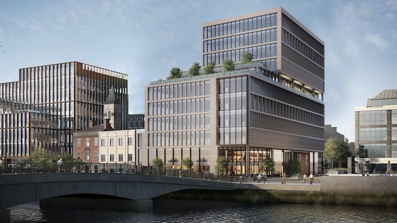 A computer-generated image of the scheme proposed in a feasibility study for the City Arts Centre site