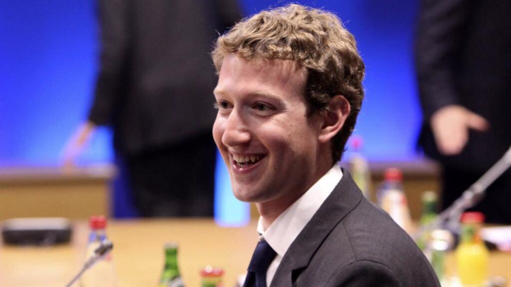 Facebook chief executive Mark Zuckerberg is to sell 41.4 million shares worth about $2.3 billion to pay a tax bill. Photo: PA Wire