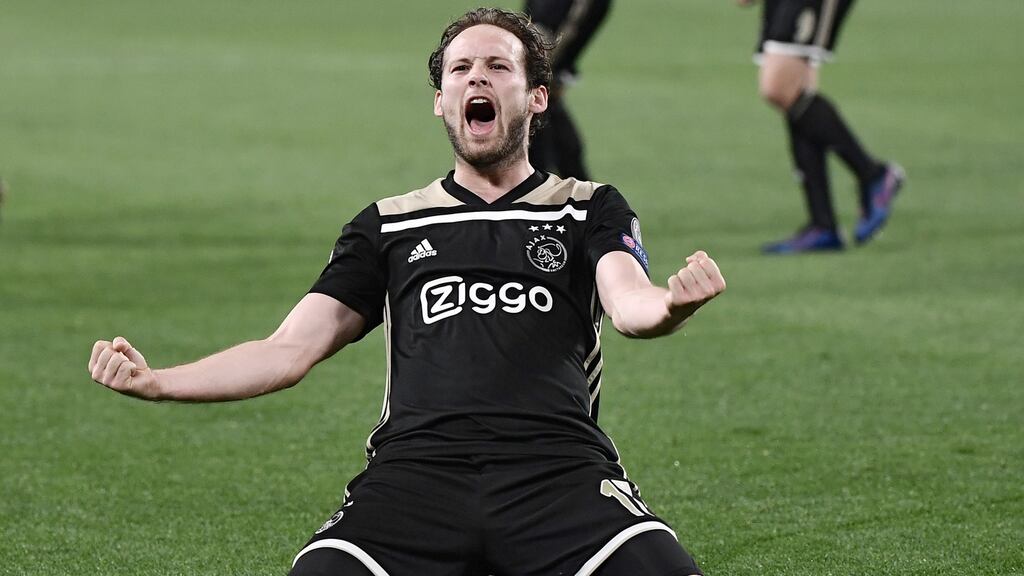 Daley Blind’s Ajax could be bound for Oriel Park. Photograph: Marco Bertorello/AFP/Getty
