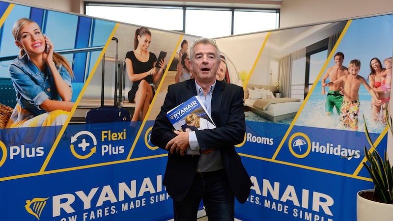 Ryanair’s Michael O’Leary: more than 98% of shareholders voted at September’s agm to keep him as chief executive. Photograph: Cyril Byrne