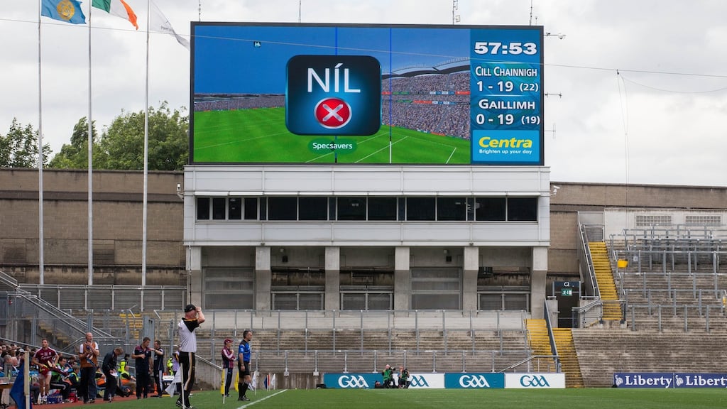 Pre-tax profits at the technology company that decides questionable points in top GAA games this year increased three fold to £19.4 million. Photograph: Inpho