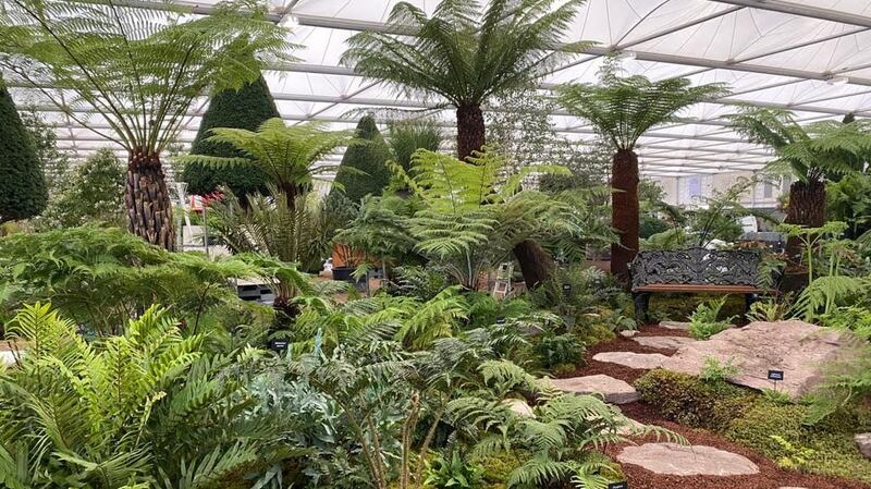 The display is a “microcosm” of the Kells Bay Garden collection