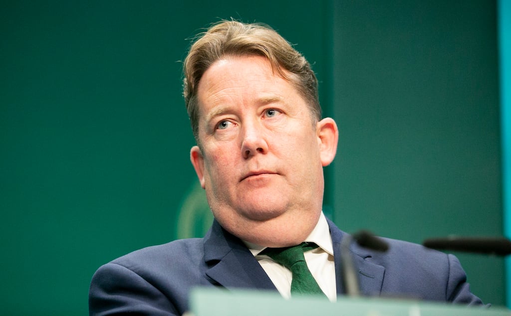 Minister for Housing Darragh O’Brien says he expects the Government to attain “or be very, very close” to its overall social housing target of 10,500 homes for last year. Photograph: Gareth Chaney/ Collins Photos