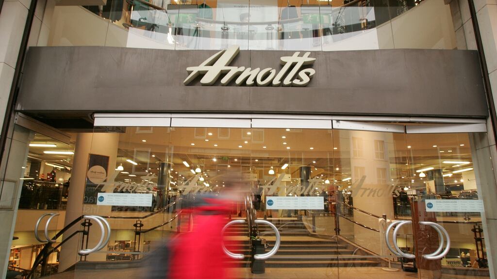 Arnotts department store in Dublin. File photograph: Alan Betson/The Irish Times