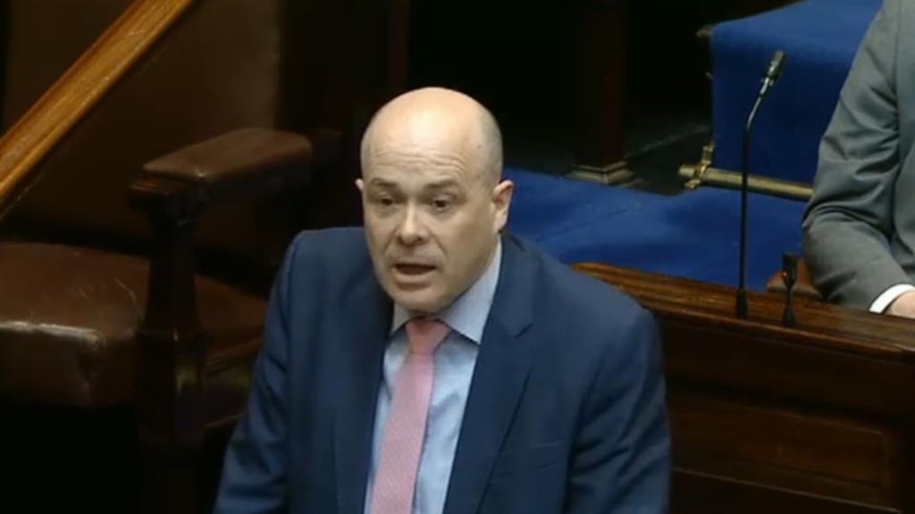 The former Fine Gael TD and minister Denis Naughten said that currently under the Fair Deal scheme 7.5 per cent of the market value of a house is part of the payment.