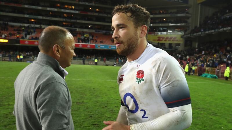 Danny Cipriani was recalled to the England squad by Eddie Jones for the summer tour of South Africa. Photograph: David Rogers/Getty