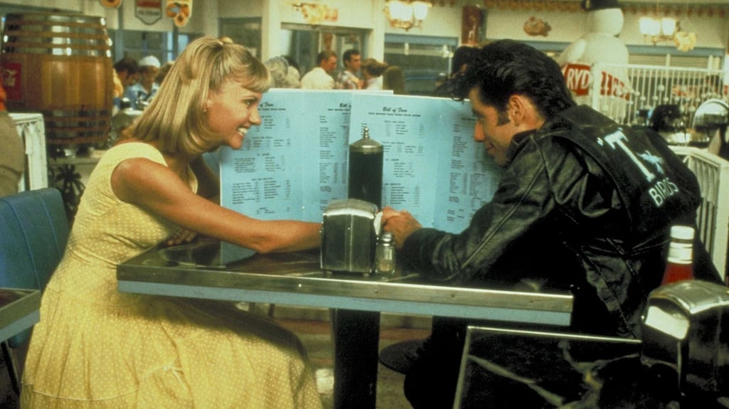 Summer nights: Olivia Newton-John and John Travolta in Grease