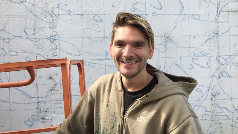 American street artist Arcy: “I do a lot of work internationally, but to have something like this come along, it’s like a gem for me”