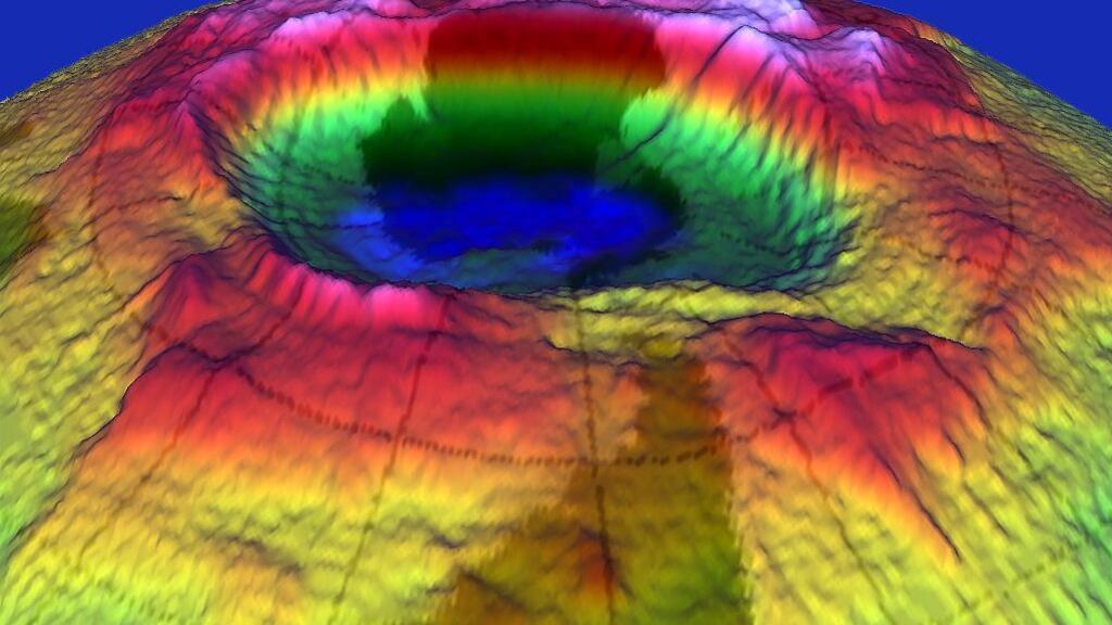 Resolution fulfilled: A 3-D image of the hole in the ozone layer high above Antarctica. Collective human effort through the banning of chlorofluorocarbons helped fill in the hole. Image: Nasa
