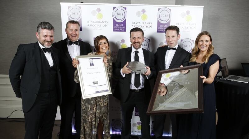 Walsh’s of Stoneybatter which won Pub of the Year. Photograph: Irish Restaurant Award Twitter