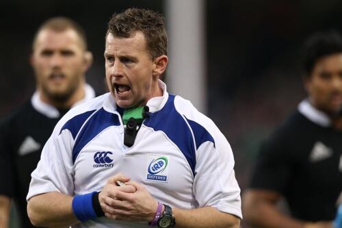Rugby World Cup: Nigel Owens to take charge of Ireland v France