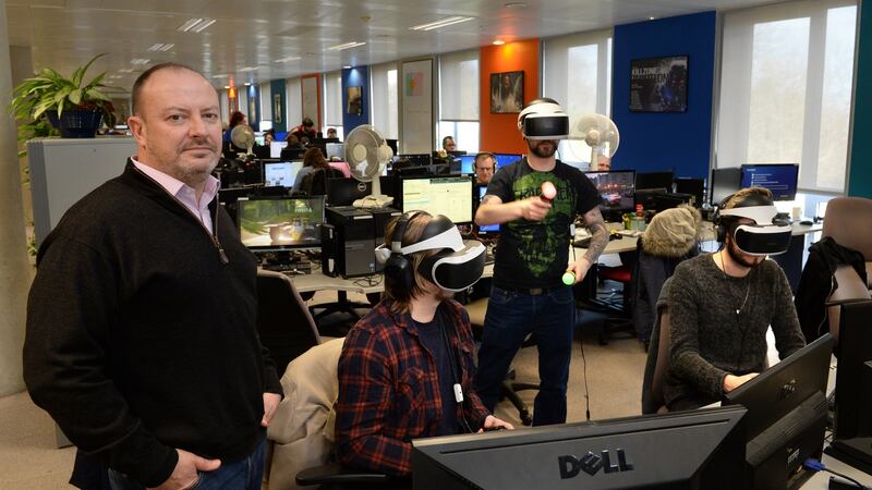 Andrew Day, chief executive of Keywords Studios which has made 27 acquisitions since 2014. Photograph: Dara Mac Dónaill/The Irish Times