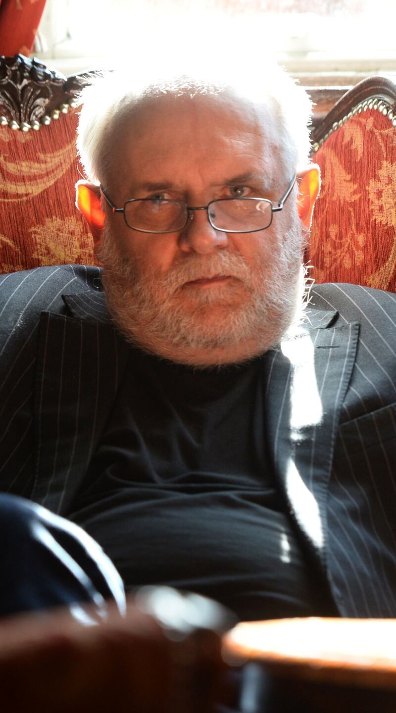 Patrick McCabe: ‘I was just kind of... sad. That’s why I say the book is sad.’ Photograph: Dara Mac Dónaill